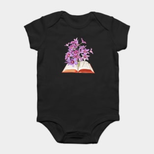 Flower Book Baby Bodysuit